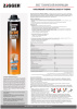 Напыляемый утеплитель  проф. 870мл/940г ZIGGER PF THERMO 01-03-44; 11607815